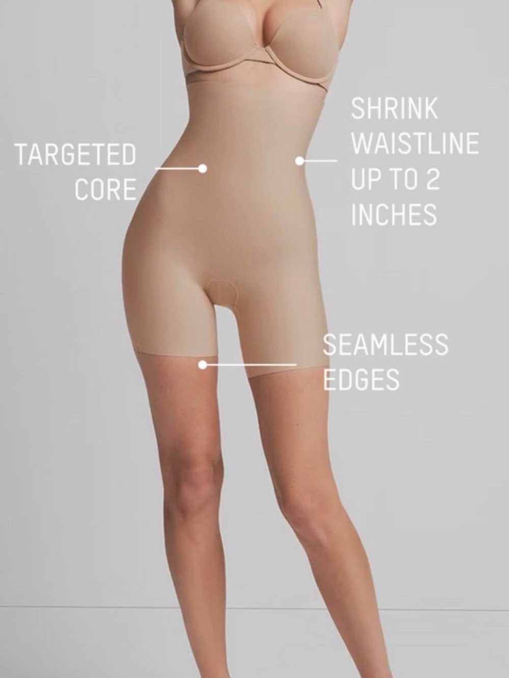 SKIMS CORE SCULPT HIGH-WAISTED
SHORT (size XS)